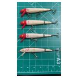 (4) Cotton Cordell Jerk Baits