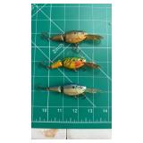 (3) Rapala Jointed Shad Rap (JSR05) lures