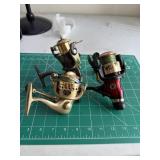 Lot Of (3) Spinning Reels