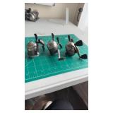 3 Ultra-lite Spin Caster Reels