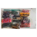 2 Lbs 4 Oz, Of  Assorted Curly Tail Worm Plastics