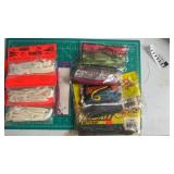 1 Lb Of  Assorted Worm Style Plastic Lures