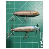 (2) Heddon Spook Lures Wounded And Zara