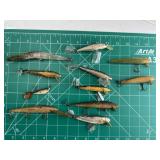 Lot Of (11) Assorted Jerk Baits /lures