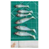 (6) Storm WildEye Swim Shad