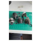 (5) Assorted Spincaster Reels