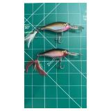 (2) Assorted Color Rapala X-Rap Shad slashbait