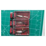 (3) Rapala Original Jointed Lures (new In Box)