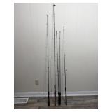 (5) Assorted Fishing Rods