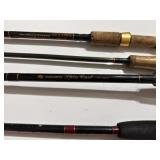 (4) Assorted Fishing Rods