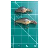 (2) Rapala Rattlin' Fat Rap assorted sizes