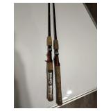 (2) Abu Garcia Conolon Premier Rods
