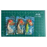 (3) Vintage Hart ï¿½buzz Throbï¿½ Buzz Baits