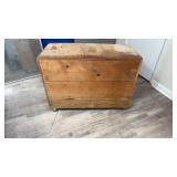 Large Hand Made Rolling Storage Box