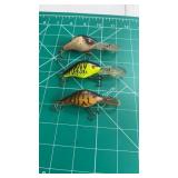 (3) Manns depth plus 15+ Crankbaits