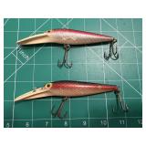 (2) Storm Pre Rapala Little Mac Fishing Lure 5.5'