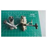 (2) Spinning Reels Zebco/shimano
