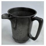 EARLY ENGLISH PEWTER TAVERN POT