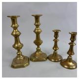 VICTORIAN PUSH-UP CANDLESTICKS