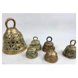 VINTAGE BRASS BELL COLLECTION