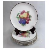 VINTAGE WEST GERMAN FRUIT PLATES