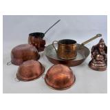 COLLECTION OF ANTIQUE/VINTAGE COPPER