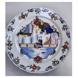 EARLY DELFT WARE CHARGER