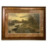 ELMER KEENE - MOONLIT RIVER SCENE