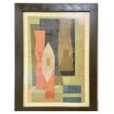 HORTENSE GORDON, CANADIAN, ABSTRACT PAINTING