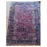 ANTIQUE HAMADAN ROOM SIZE CARPET