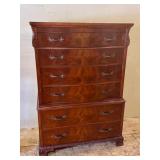 MAHOGANY HIGH CHEST
