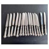 BIRKS STERLING LOUIS XV PATTERN DINNER KNIVES