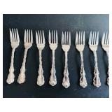 BIRKS STERLING LOUIS XV PATTERN LUNCHEON FORKS