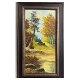 TWO CANADIAN LANDSCAPE OIL PAINTINGS