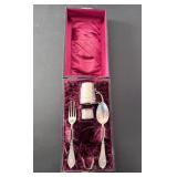 STERLING CHRISTENING SET