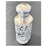 ANTIQUE STERLING SILVER PERFUME BOTTLE