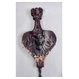 ANTIQUE CARVED FIREPLACE BELLOWS