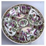 EARLY ROSE MEDALLION CHARGER/BASIN