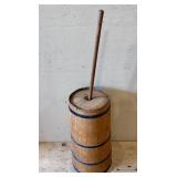WOODEN CHURN