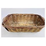 OAK SPLINT HARVEST BASKET