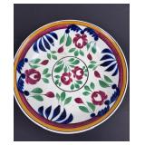 LARGE HAND PAINTED ADAM ROSE DESIGN BOWL
