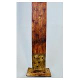 ANTIQUE LOGGER'S STICK RULE