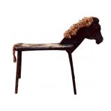 STATIONARY FOLK ART HORSE
