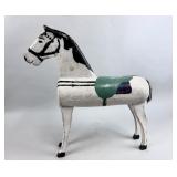 FOLK ART CARVED HORSE