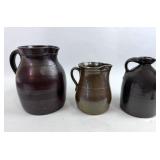 STONEWARE PITCHER/JUGS