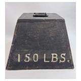 FOLK ART '150 LB' WEIGHT