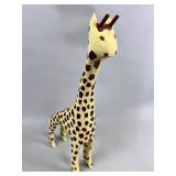 GILBERT DESROCHES FOLK ART GIRAFFE