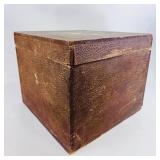 PAINTED PINE STORAGE BOX