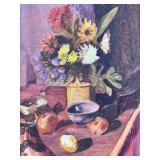 STILL LIFE OF FLOWERS AND FRUIT