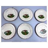 DARTMOUTH POTTERY MOTTO PLATES
